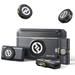 Hollyland Lark M2 Combo Wireless Microphone, Black-1 Hollyland Lark M2 Combo Wireless Microphone, Black-1