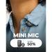 Hollyland Lark M2 Combo Wireless Microphone, Black-2 Hollyland Lark M2 Combo Wireless Microphone, Black-2