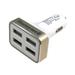 Honeywell CHGCLA Platinum Series 6.8 Amp 4 USB Car Charger-4 Honeywell CHGCLA Platinum Series 6.8 Amp 4 USB Car Charger-4