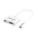 Honeywell Platinum Series Type C to HDMI with PD Charging Adapter, White,ADPWHT-3 Honeywell Platinum Series Type C to HDMI with PD Charging Adapter, White,ADPWHT-3