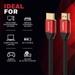 Honeywell 1 Meter High Speed HDMI 2.1 Cable with Ethernet HDMI Connector, Red-4 Honeywell 1 Meter High Speed HDMI 2.1 Cable with Ethernet HDMI Connector, Red-4