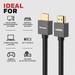 Honeywell 1 Meter High Speed HDMI 2.0 Cable with Ethernet HDMI Connector, Black-7 Honeywell 1 Meter High Speed HDMI 2.0 Cable with Ethernet HDMI Connector, Black-7