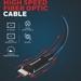 Honeywell 50 Meter HDMI 2.1 AOC Compliant Cable, Black-2