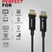 Honeywell 50 Meter HDMI 2.1 AOC Compliant Cable, Black-6