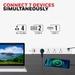 Honeywell 4 Outlet Surge Protector, White, 2USB 1TC-3 Honeywell 4 Outlet Surge Protector, White, 2USB 1TC-3