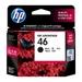 HP 46 Ink Cartridge, Black-1