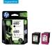 HP 680 X4E78AA Ink Cartridge, Black & Tri-color-1