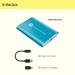 HP 500 GB P500 Portable Solid State Drive (SSD) Blue-7 HP 500 GB P500 Portable Solid State Drive (SSD) Blue-7