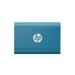 HP 1TB P500 Portable Solid State Drive (SSD) Blue-1 HP 1TB P500 Portable Solid State Drive (SSD) Blue-1