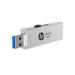 HP 818w 32 GB USB 3.2 Flash Drive, Silver Metal-2