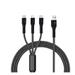 Hyphen 120 cm (1.2 m) 3-in-1 (Lightnig+ Type-C+Micro) Cable, Black-1 Hyphen 120 cm (1.2 m) 3-in-1 (Lightnig+ Type-C+Micro) Cable, Black-1