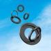 Hyphen Magnetic Phone Ring Holder Stand, Black-16