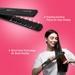 Ikonic Me Black Beauty Hair Iron Straightener, Black-4