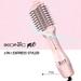 Ikonic Me 3-In-1 Express Styler Hot Air Brush For Women, 1200W Hair Dryer Brush With 1.5-Inch Ceramic Titanium Tourmaline Barrel, Blow Dryer, Hair Straightener, Volumizer Brush, Fast Drying, Frizz-Free Styling, Pink-2 Ikonic Me 3-In-1 Express Styler Hot Air Brush For Women, 1200W Hair Dryer Brush With 1.5-Inch Ceramic Titanium Tourmaline Barrel, Blow Dryer, Hair Straightener, Volumizer Brush, Fast Drying, Frizz-Free Styling, Pink-2