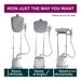 Inalsa Swiftix 1600 Watts Garment Steamer With Dynamic Quick Steam Technology, White/Green-2 Inalsa Swiftix 1600 Watts Garment Steamer With Dynamic Quick Steam Technology, White/Green-2