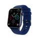 Itel ICON 3 Smartwatch with Single Chip BT Calling, 5.10 cm (2.01 inch) AMOLED Display, 500 Nits Brightness, Functional Crown, IP67 Waterproof, 170+ Watch Faces, 24 Hr Health Monitor (Midnight Blue)-1