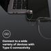 JBL Tune 310 Wired in-Ear Type C Headphones, Hi-Res Audio with Digital-to-Analog Converter, 3-Button EQ Preset Remote with Microphone, Tangle-Free Flat Cable, Compatible with USB-C Devices, Black-5