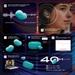 JBL New Launch Wave Buds 2 Ear Buds Wireless TWS Bluetooth v5.3 Earbuds with ANC, Smart Ambient, Extreme Bass & Relax Mode, Multi Connect, Speed Charge, Fast Pair, 40 H Playtime, 4 Mics, IP54 (Blue)-3