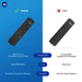 Jio 43-Key Set-Top Box Remote, Bluetooth, Voice Control, Jio Original Accessory, 6 Month Warranty, Universal Remote, Easy Pairing, Hot Keys, Dedicated Buttons, Genuine Accessory-2