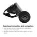 JioDive VR Headset Immersive 360 Degree Viewing Experience Live Sports, Movies, TV Shows & Live TV Channels VR Games & YouTube 360 Supports 4.7-6.7 inch Android & iOS Phones Black-9 JioDive VR Headset Immersive 360 Degree Viewing Experience Live Sports, Movies, TV Shows & Live TV Channels VR Games & YouTube 360 Supports 4.7-6.7 inch Android & iOS Phones Black-9