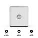 Jio AX6000 Mesh WiFi 6 Device, Works with JioAirFiber Only, Jio True AI Mesh, Dual Band, Up to 6 Gbps Speed, WPA3 Security, Mu-MIMO, OFDMA, Easy Setup with JioHome App, Wireless Range Extender (JE6801)-3