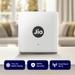Jio AX6000 Universal Wi-Fi 6 Router, Dual Band, Mesh Ready, Gaming Router, Upto 6 Gbps Speed, 8K Streaming, WPA3 Advanced Security, MU-MIMO, OFDMA, Wide Coverage, Easy Setup, JioHome App, (JIDU6801 IN)-5