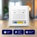 Jio AX6000 Universal Wi-Fi 6 Router, Dual Band, Mesh Ready, Gaming Router, Upto 6 Gbps Speed, 8K Streaming, WPA3 Advanced Security, MU-MIMO, OFDMA, Wide Coverage, Easy Setup, JioHome App, (JIDU6801 IN)-6