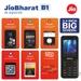 JioBharat B1 4G Keypad Phone with JioCinema, JioSaavn, JioPay (UPI), 6.1 cm (2.4 Inch) Big Display, Powerful Battery (2000mAh), Digital Camera, Black, Locked for JioNetwork-8 JioBharat B1 4G Keypad Phone with JioCinema, JioSaavn, JioPay (UPI), 6.1 cm (2.4 Inch) Big Display, Powerful Battery (2000mAh), Digital Camera, Black, Locked for JioNetwork-8