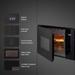 Kaff KMWHN6BLK Built In Microwave Overn 28 L Black-4 Kaff KMWHN6BLK Built In Microwave Overn 28 L Black-4