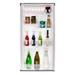 Kelvinator 270 litres 2 Star Double Door Refrigerator, Bright Silver KRF-A290BSV-7 Kelvinator 270 litres 2 Star Double Door Refrigerator, Bright Silver KRF-A290BSV-7