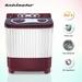 Kelvinator 8 kg Top Loading Semi-Automatic Washing Machine with 3D Aqua clean and Memory Backup, KWS-A800CR-5 Kelvinator 8 kg Top Loading Semi-Automatic Washing Machine with 3D Aqua clean and Memory Backup, KWS-A800CR-5