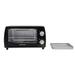 Kelvinator 10L 800W OTG with Baking Tray, 60mins Timer with Bell Ring, Cool Touch Handle, SS Heating Element, 2 Years Warranty, Black-8