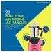 Kelvinator Magnifico KMG00455 Mixer Grinder with 3 Jar, Pink Black-7 Kelvinator Magnifico KMG00455 Mixer Grinder with 3 Jar, Pink Black-7