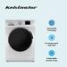 Kelvinator 7.0 Kg Front Load Fully-Automatic Washing Machine, KWF-C700SG, Silver and Grey-3