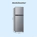 Kelvinator 252 L 2 Star Single Door Refrigerator (KRF-G280RBPHSZ, Hairline Silver)-12