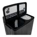 Kelvinator 14 kg Semi-Automatic Top Load Washing Machine, KWS-N14ETTKP, Grey-5 Kelvinator 14 kg Semi-Automatic Top Load Washing Machine, KWS-N14ETTKP, Grey-5