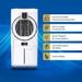 Kenstar Turbocool 105 L Desert Air Cooler, White-3