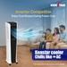 Kenstar Arc 3D 50L Tower Air Cooler, White & Black-7 Kenstar Arc 3D 50L Tower Air Cooler, White & Black-7