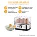 Kent Super 400 W Stainless Steel Egg Boiler, 3 Boiling Modes, Upto 6 Egg Capacity,16069-4