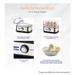 Kent Super 400 W Stainless Steel Egg Boiler, 3 Boiling Modes, Upto 6 Egg Capacity,16069-6