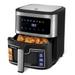 Kent 6.5 L 1600 watts Digital Air Fryer, Black & Silver-2 Kent 6.5 L 1600 watts Digital Air Fryer, Black & Silver-2
