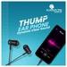 Kratos KR E02 Thump Ear Wired Earphone with Mic, 3.5 mm jack, Dynamic stereo, powerful bass with 6 months warranty, Black-5 Kratos KR E02 Thump Ear Wired Earphone with Mic, 3.5 mm jack, Dynamic stereo, powerful bass with 6 months warranty, Black-5