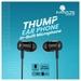 Kratos KR E02 Thump Ear Wired Earphone with Mic, 3.5 mm jack, Dynamic stereo, powerful bass with 6 months warranty, Black-7 Kratos KR E02 Thump Ear Wired Earphone with Mic, 3.5 mm jack, Dynamic stereo, powerful bass with 6 months warranty, Black-7
