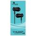 Kratos KR E02 Thump Ear Wired Earphone with Mic, 3.5 mm jack, Dynamic stereo, powerful bass with 6 months warranty, Black-8 Kratos KR E02 Thump Ear Wired Earphone with Mic, 3.5 mm jack, Dynamic stereo, powerful bass with 6 months warranty, Black-8