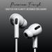 Kratos Tune Type-C Wired Earphones, White-3