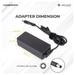 Lapcare LHOADSM1515 Laptop Adapter Designed for HP 18.5V 3.5A 65 Watt with 7.4 x 5 mm Connector-3 Lapcare LHOADSM1515 Laptop Adapter Designed for HP 18.5V 3.5A 65 Watt with 7.4 x 5 mm Connector-3