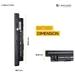 Lapcare 4-Cell 2000 mAh 14.8V Laptop Battery Designed for Dell 3521 4C (LHBA4C7032)-2 Lapcare 4-Cell 2000 mAh 14.8V Laptop Battery Designed for Dell 3521 4C (LHBA4C7032)-2