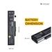 Lapcare LVOBT6C4235 6-Cell 4000mAh Laptop Battery, Black-4