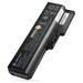 Lapcare LVOBT6C2023 6-Cell 4000mAh Laptop Battery, Black-1