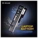 Lapcare LVOBT6C2023 6-Cell 4000mAh Laptop Battery, Black-2